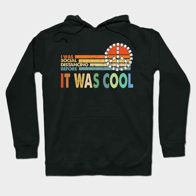 I Was Social Distancing Before It Was Cool Toilet Paper Hoodie by KiraT